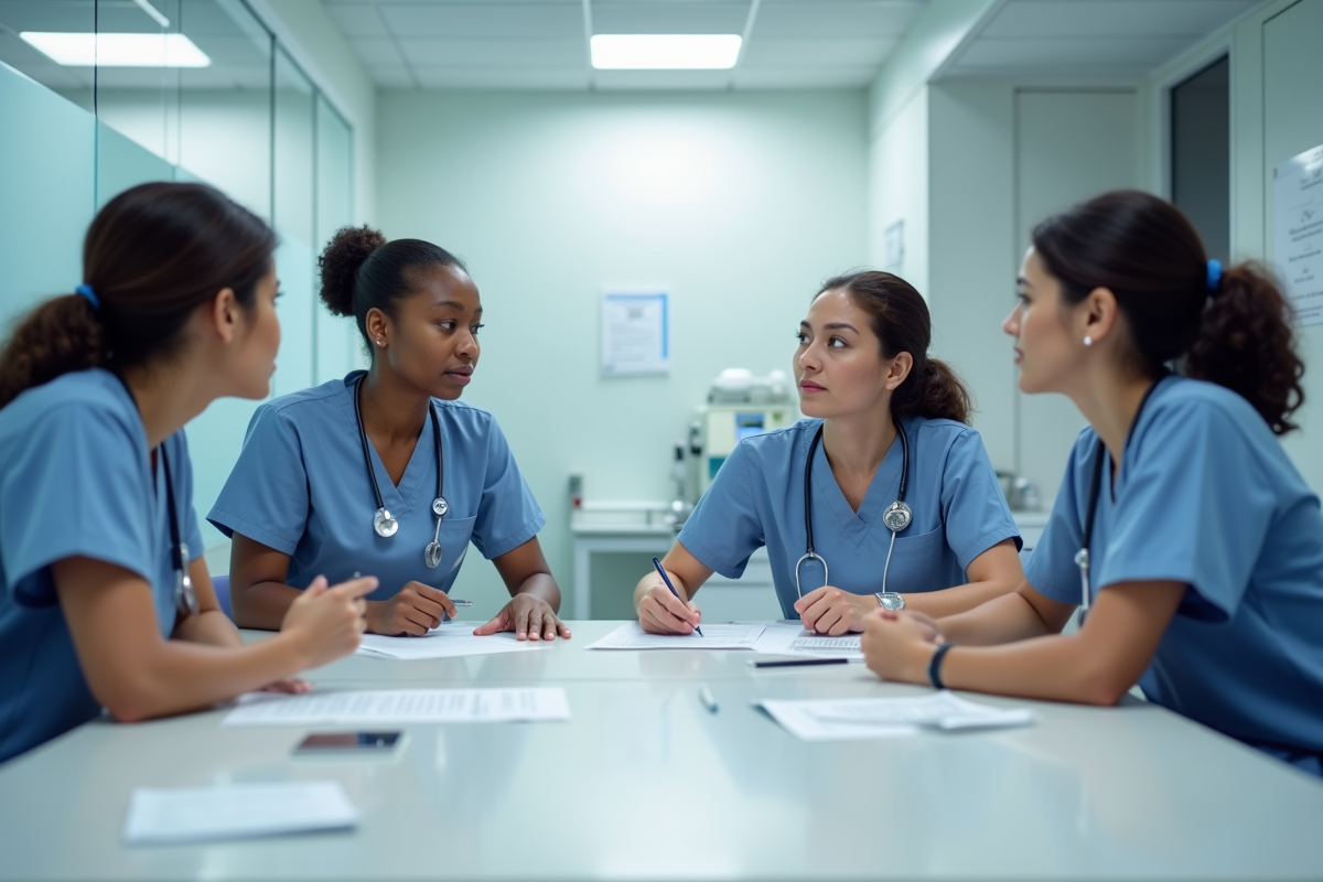 Rôle collaboratif des infirmières : les actions clés pour une réussite en équipe